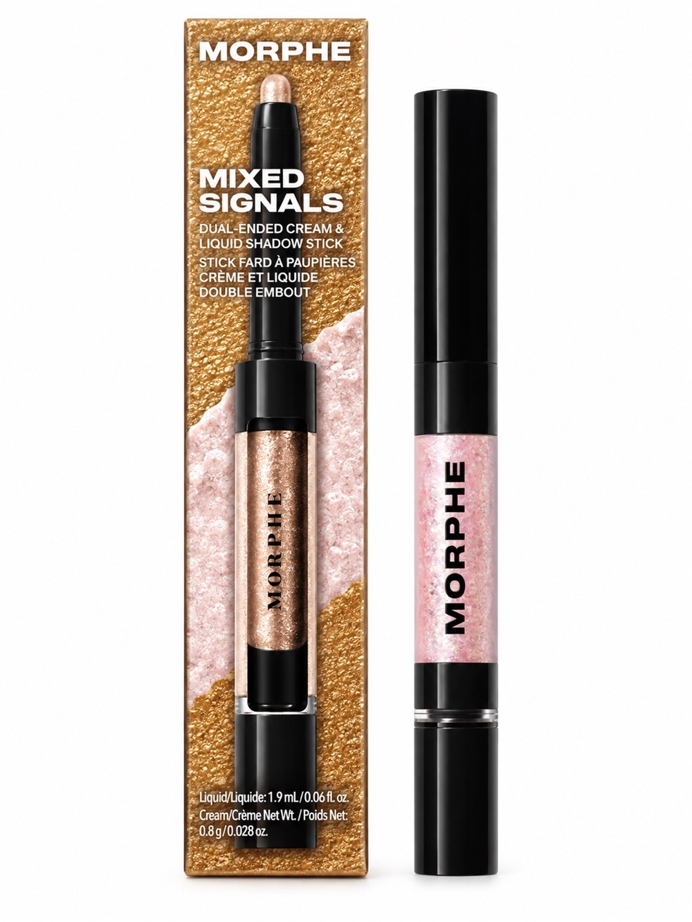 Morphe Mixed Signals Dual-Ended Eyeshadow Stick – Lover/Fighter